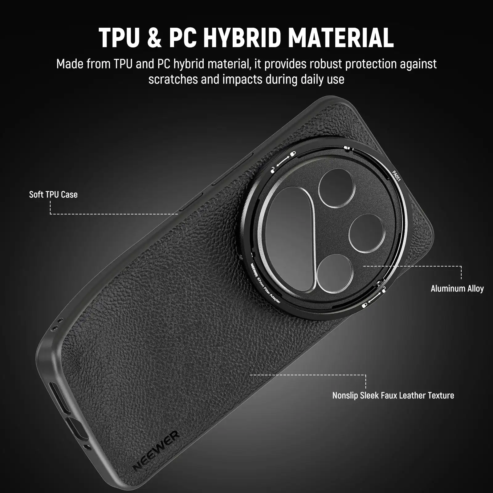 Photography Xiaomi 14 Ultra - NEEWER PA051 coque de téléphone de