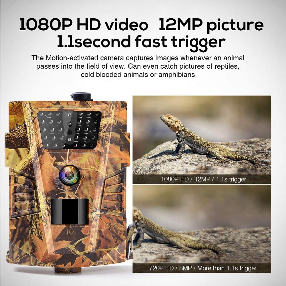 Photography Term - Caméra de chasse étanche 12MP avec