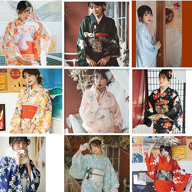 Photography Outfits - Tenue de photographie mignonne style kimono