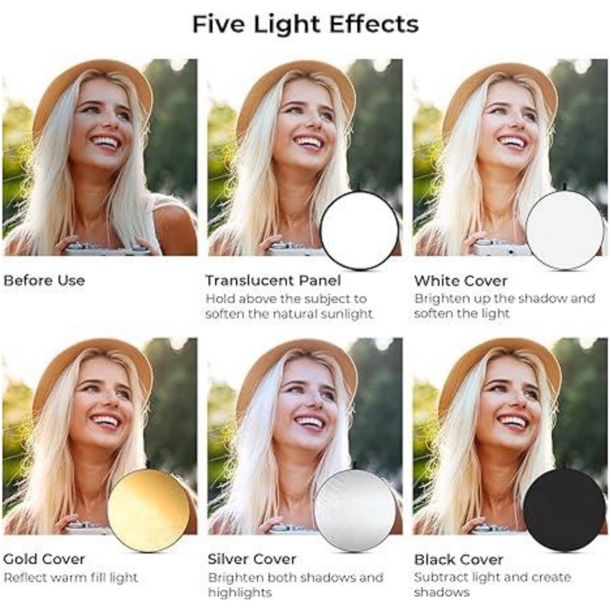 HUANYINGBJB Portable 5 en 1 ré - Reflector 5 In 1 avis et prix