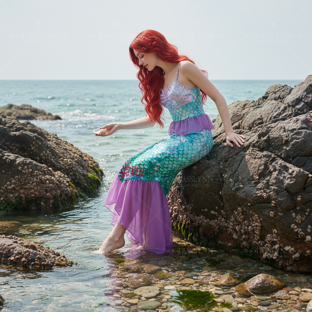 Robe longue de cosplay Ariel l - Photography Outfits avis et prix