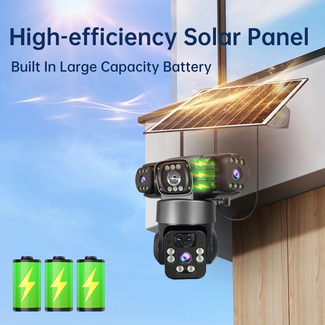 Caméra solaire 15MP V380 Pro p - Photography Term avis et prix