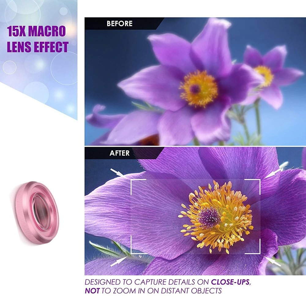 Objectif Macro 15X 4K HD, phot - Photography Trick avis et prix