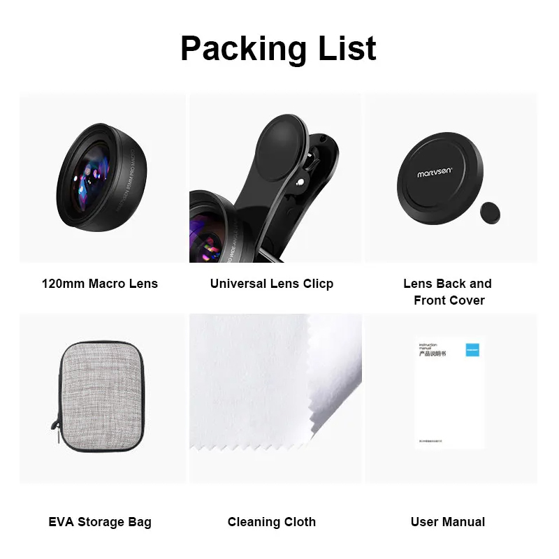 Objectif Macro MARTVSEN 120MM, - Photography Kit Samsung S26 Ultra avis et prix