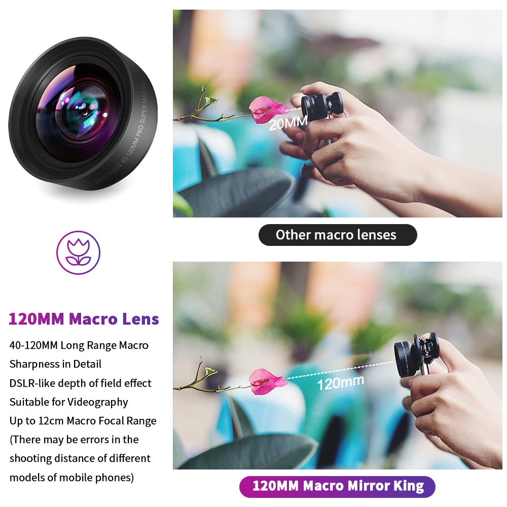 Objectif Macro MARTVSEN 120MM, - Photography Kit Samsung S26 Ultra avis et prix