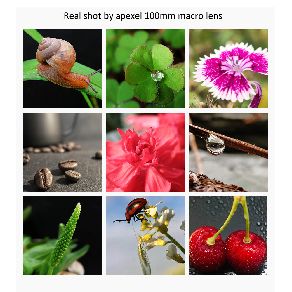 Objectif Macro APEXEL 100mm ob - Photography Kit Samsung S26 Ultra avis et prix